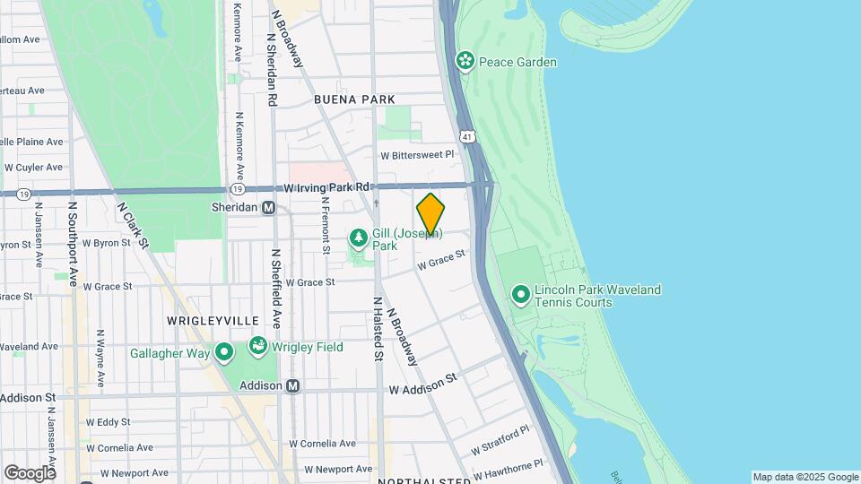 661 W Sheridan Rd Map and Location Details