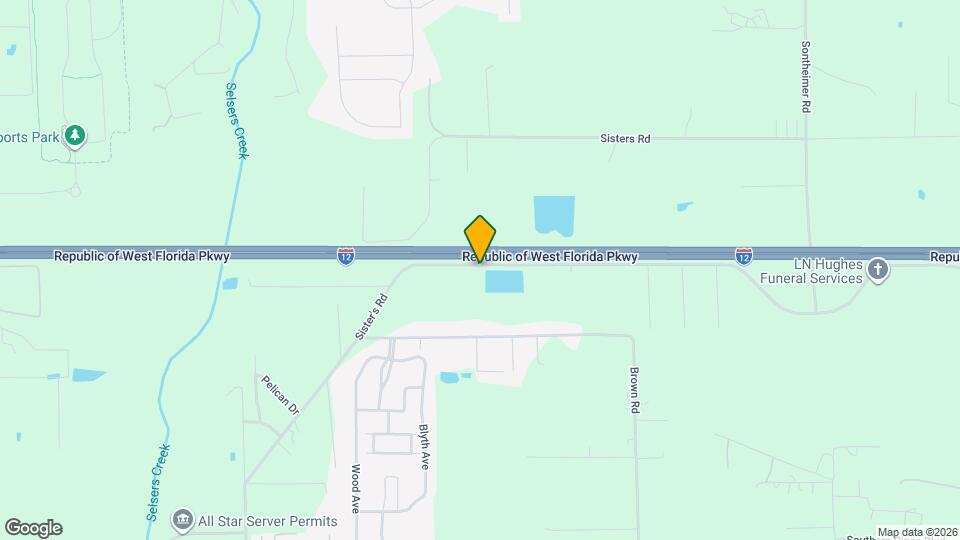 20356 S I - 12 Service Rd Map and Location Details