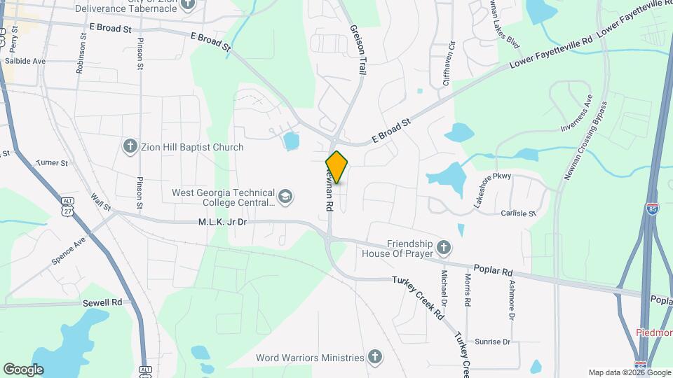 22F E Newnan Rd Mapa y Detalles de la Ubicación