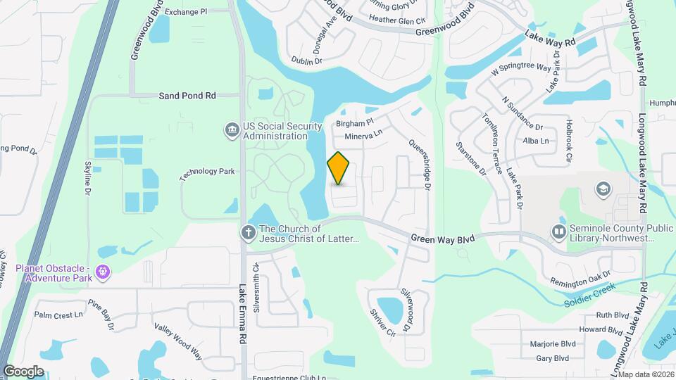 921 Beresford Way Map and Location Details
