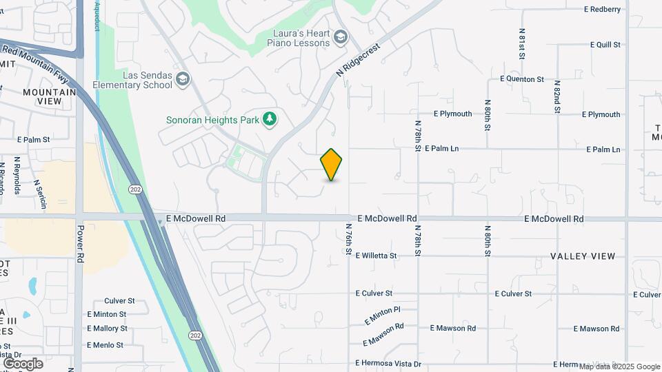 7529 E Oasis Cir Map and Location Details