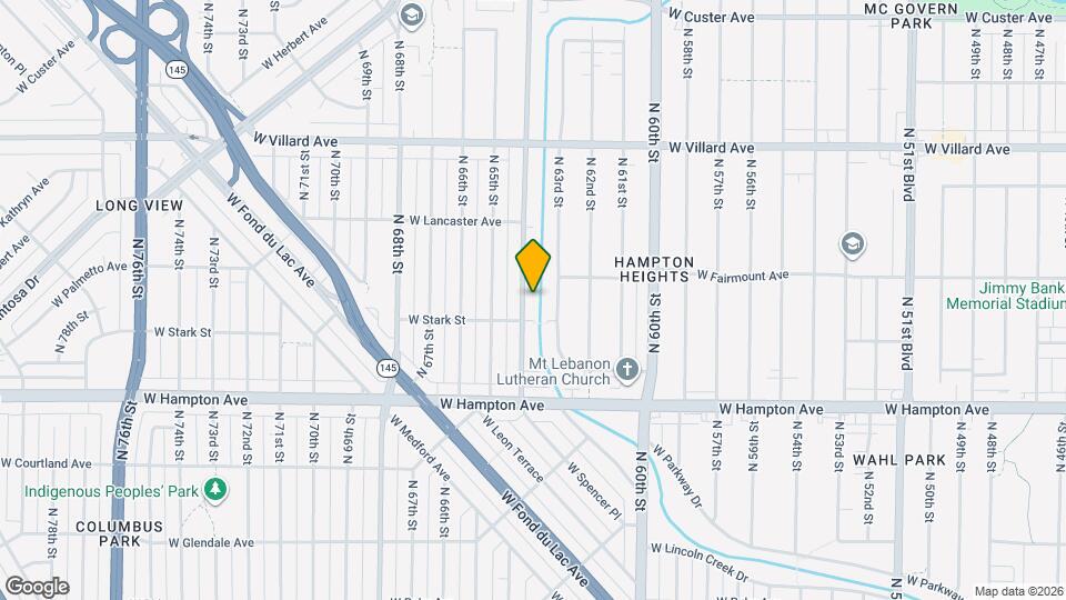 4924 N 64th St Mapa y Detalles de la Ubicación