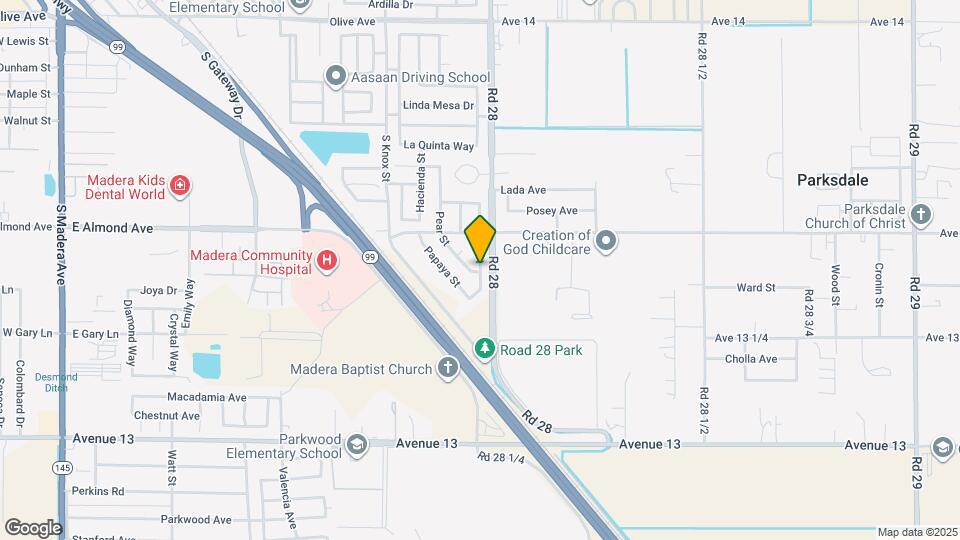 893 Kiwi St Map and Location Details