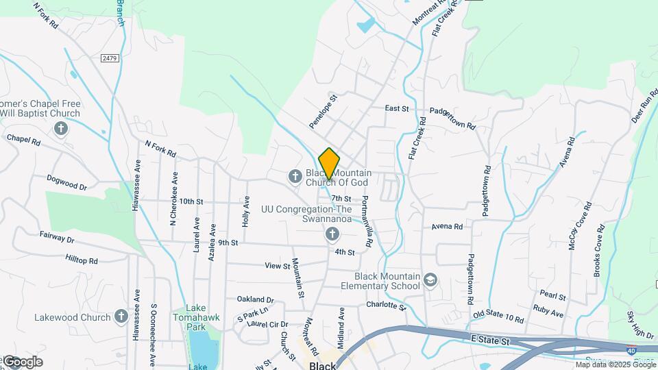 804 Montreat Rd Map and Location Details