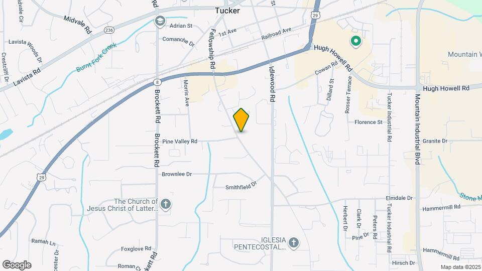 2105 Fellowship Rd Map and Location Details