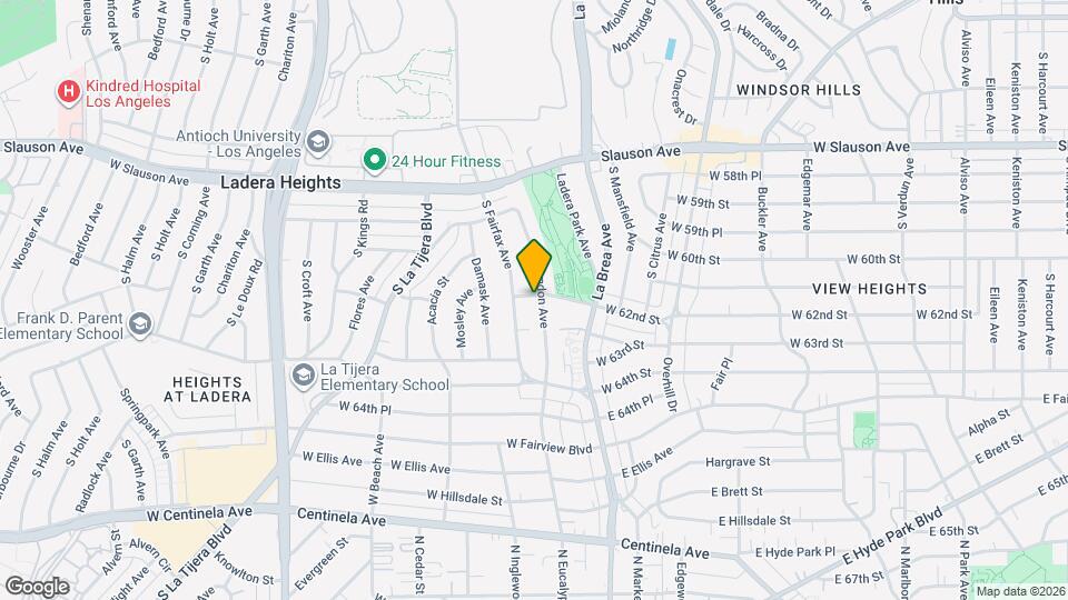 6203 Condon Ave Mapa y Detalles de la Ubicación