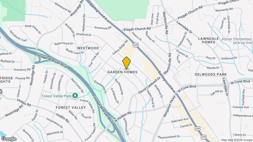 2735 Robin Hood Dr Map and Location Details