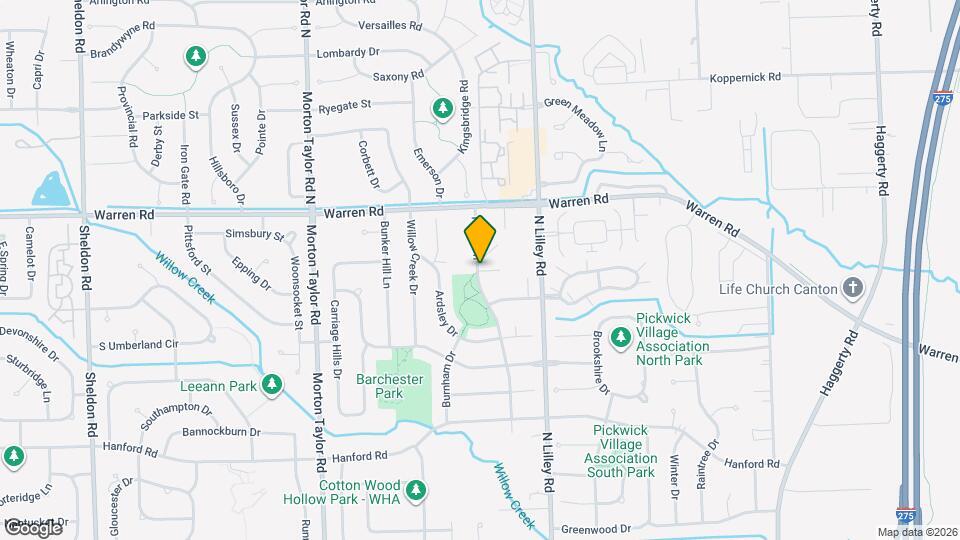 6946 Foxthorn Map and Location Details