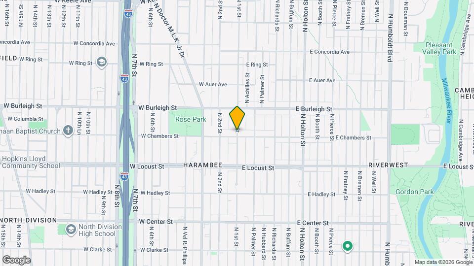 3005 N 1st St Map and Location Details