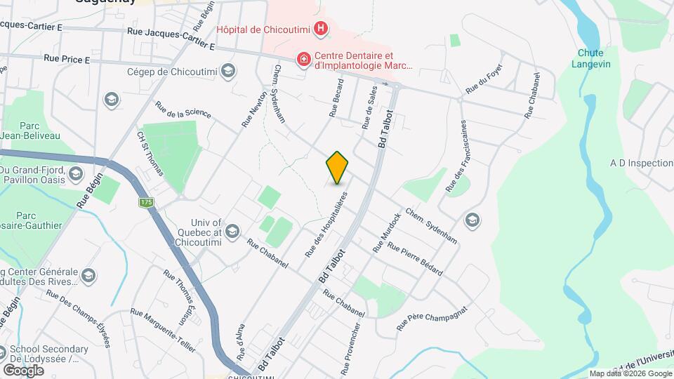 624-628 Des Hospitalieres St Map and Location Details