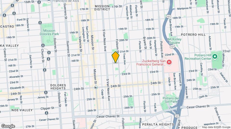 3027 22nd St Map and Location Details