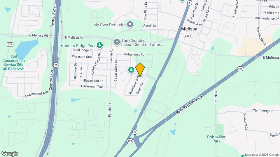 2306 Ranchwood Dr Map and Location Details