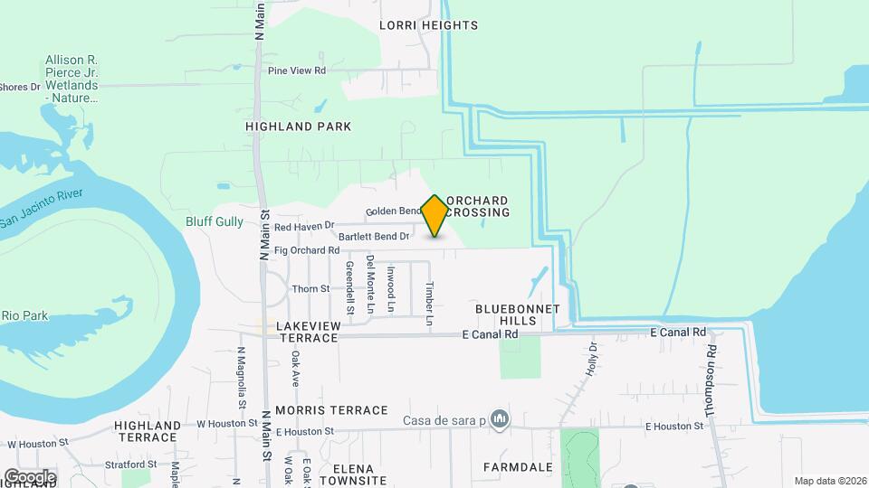 625 Golden Bend Dr Map and Location Details