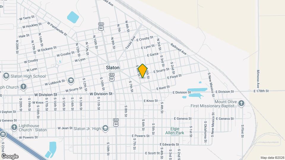 340 S 6th St Map and Location Details