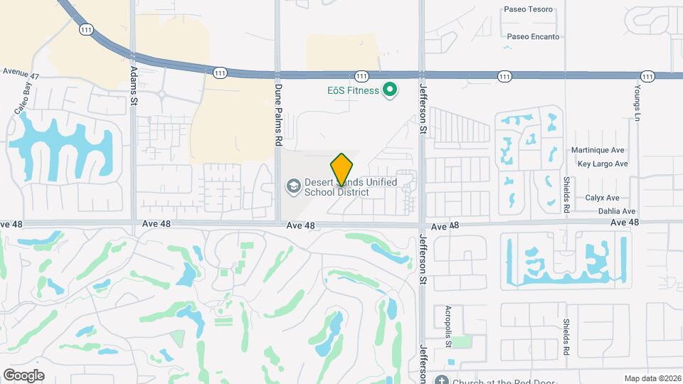 79700 Desert Willow St Map and Location Details