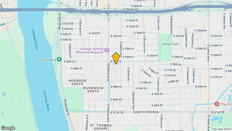 5608 S Quaker Ave Map and Location Details