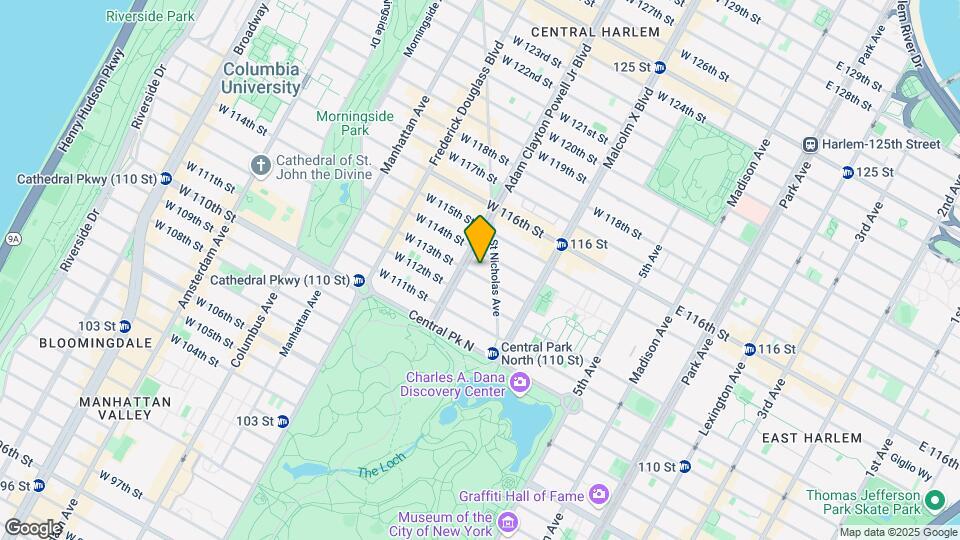 143 W 113th St Map and Location Details