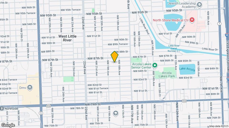 1835 NW 85th St Map and Location Details