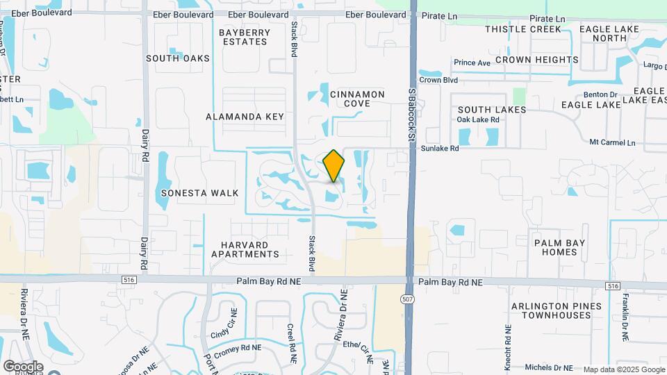 4610 Lake Waterford Way Map and Location Details