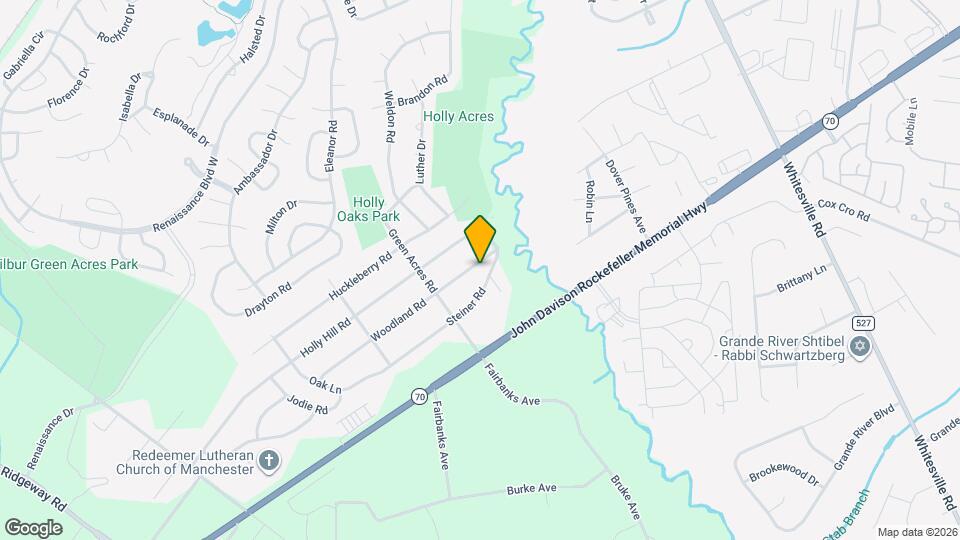 2556 Woodland Rd Map and Location Details