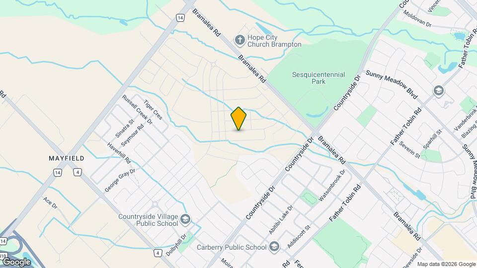 80 Claremont Dr Map and Location Details