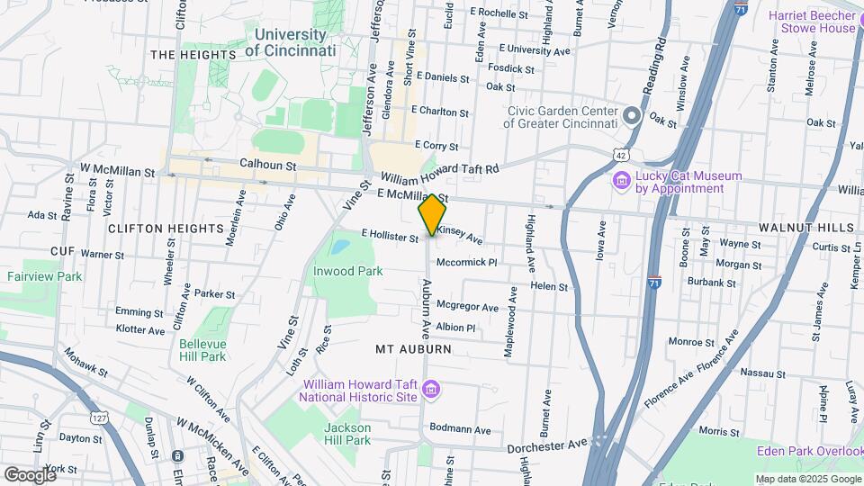2356-2362 Auburn Ave Mapa y Detalles de la Ubicación