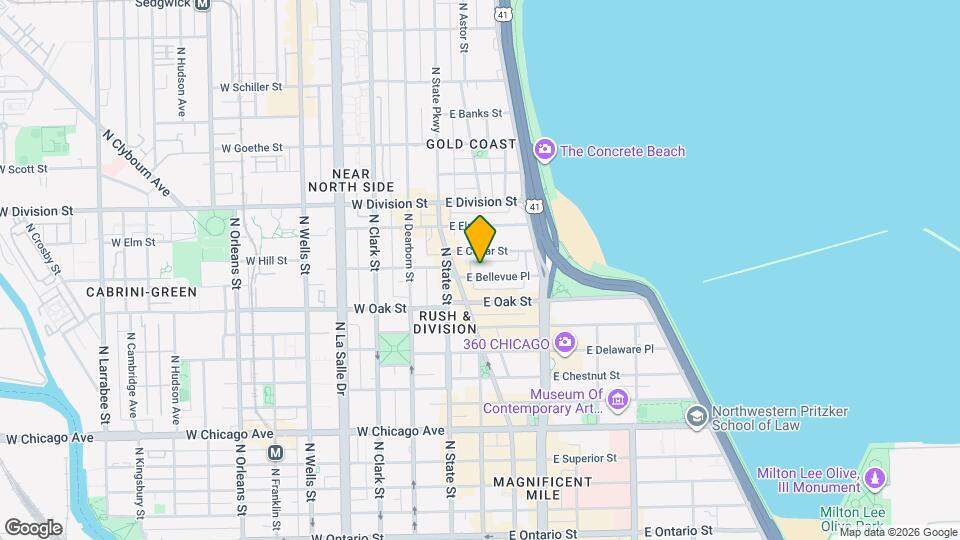 32 E Bellevue Plz Mapa y Detalles de la Ubicación