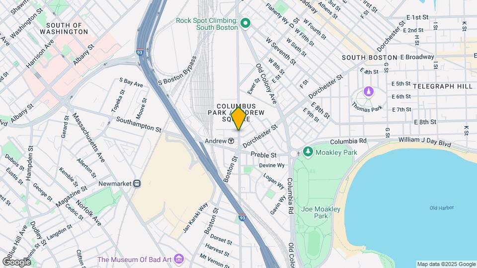 555 Dorchester Ave Map and Location Details