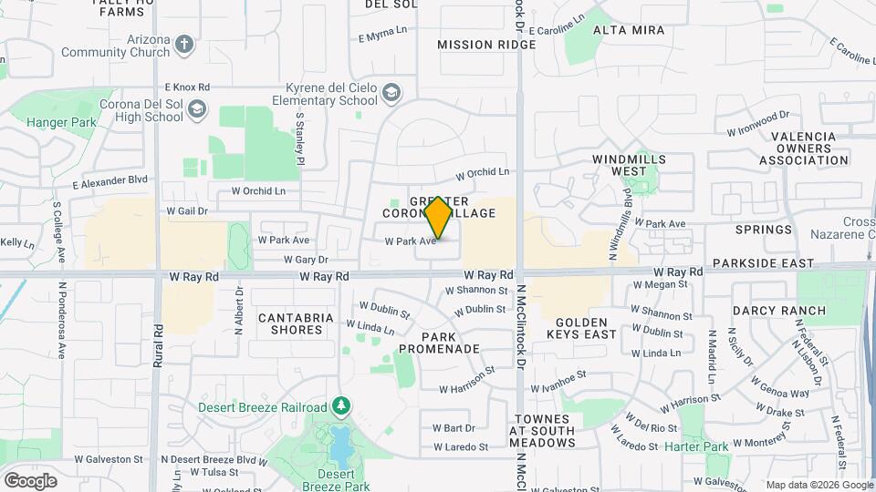 4153 W Park Ave Map and Location Details