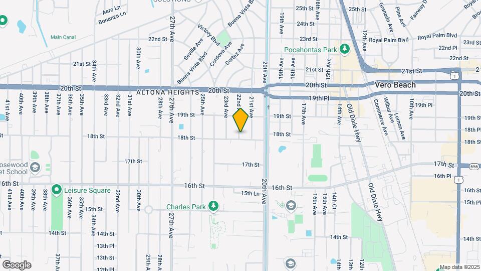 1808 22nd Ave Map and Location Details