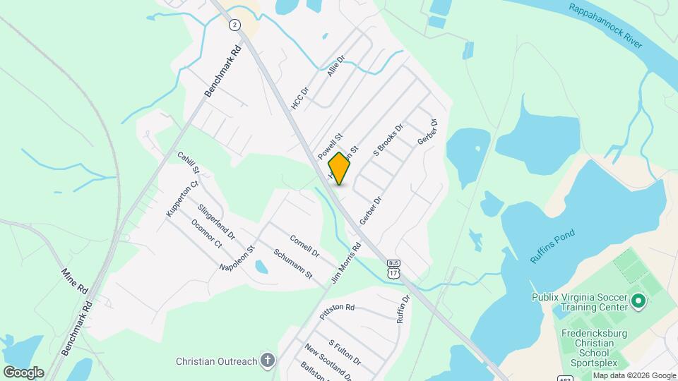 10421 Tidewater Trail Map and Location Details