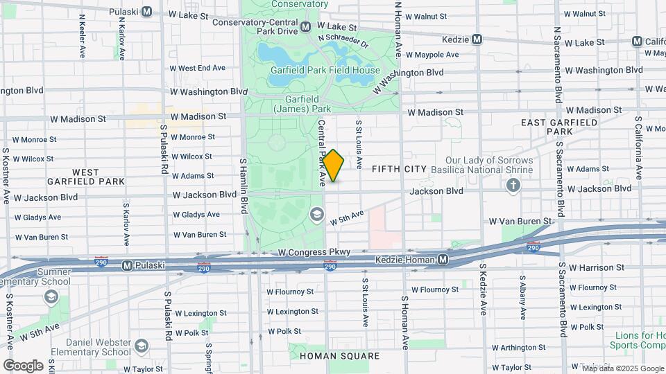 3538 W Jackson Blvd Map and Location Details