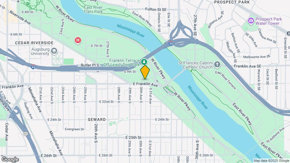 River's Edge Condominiums Map and Location Details