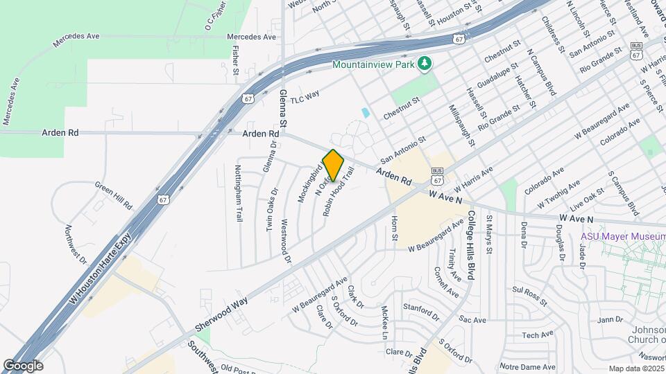 247 Robin Hood Trail Map and Location Details