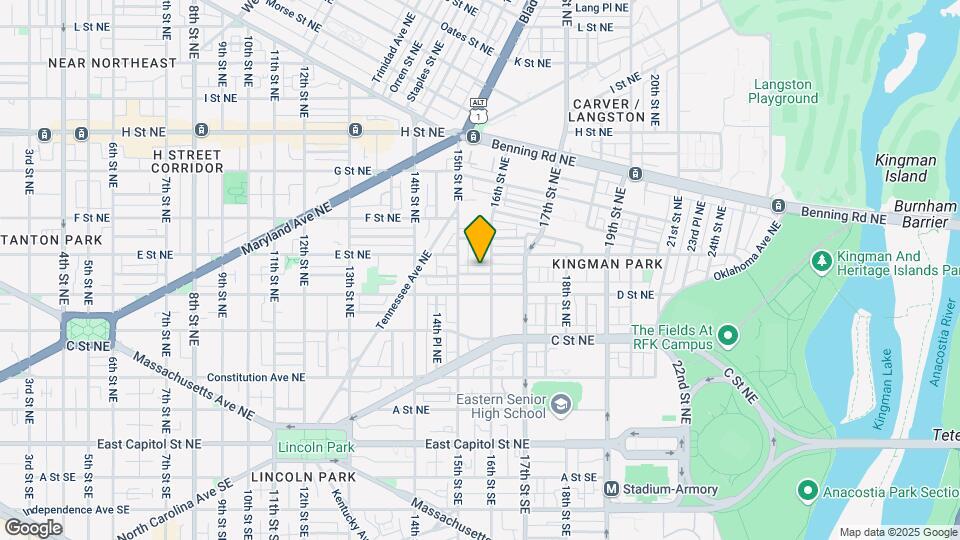 1518 Isherwood St NE, Unit Isherwood Apt Map and Location Details