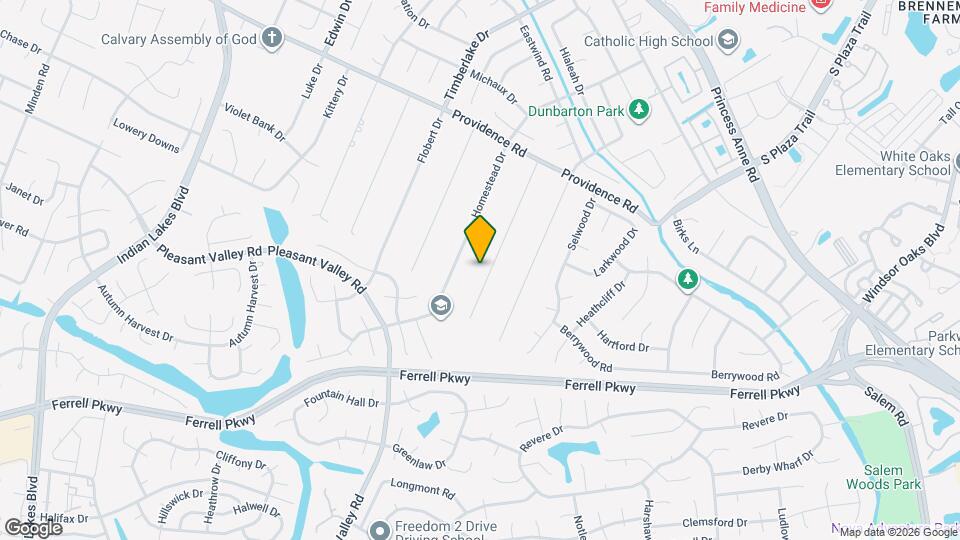 1209 Glenside Dr Map and Location Details