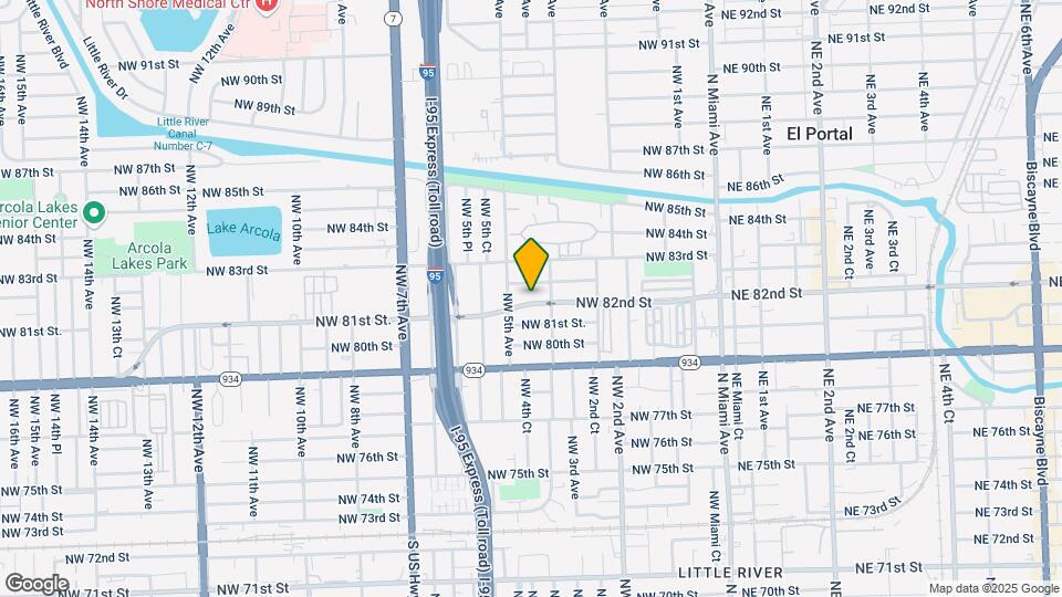 431 NW 82nd St Map and Location Details