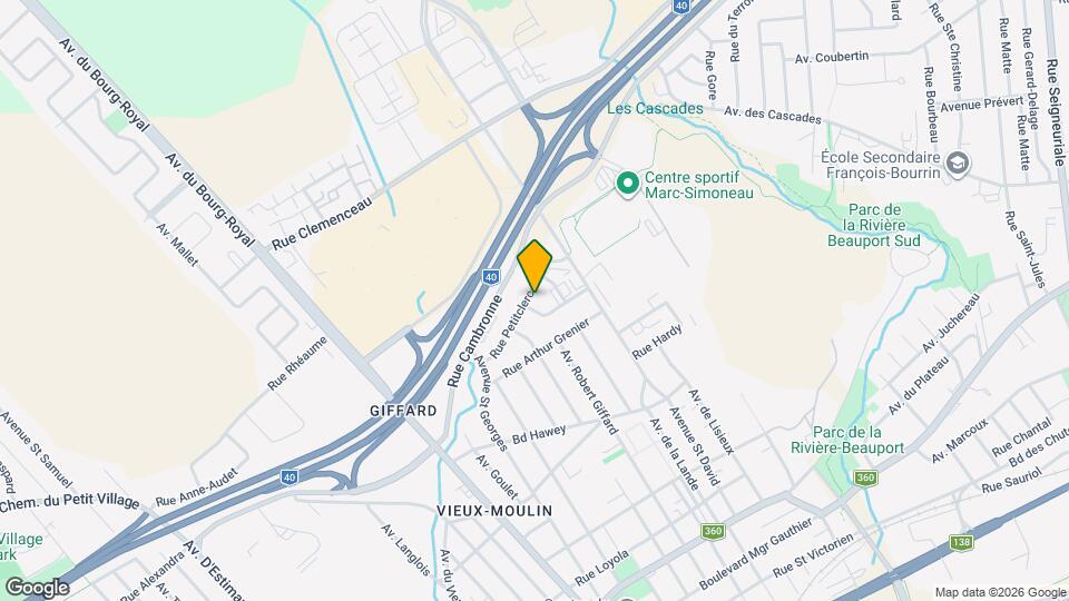 3410-3420 Petitclerc Rue Map and Location Details