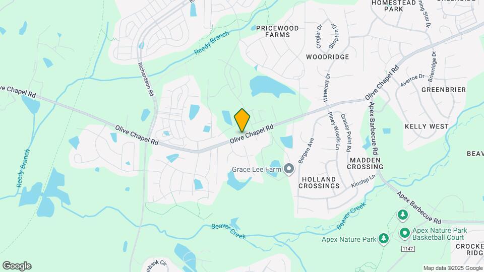 2542 Olive Chapel Rd Map and Location Details