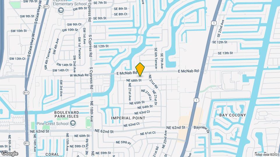 2121 NE 68th St Map and Location Details