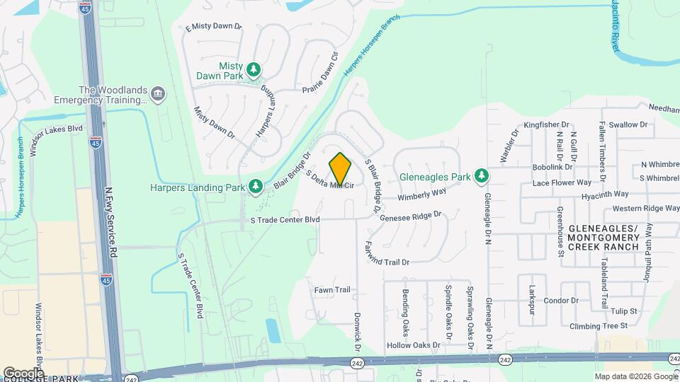 155 S Delta Mill Cir Map and Location Details