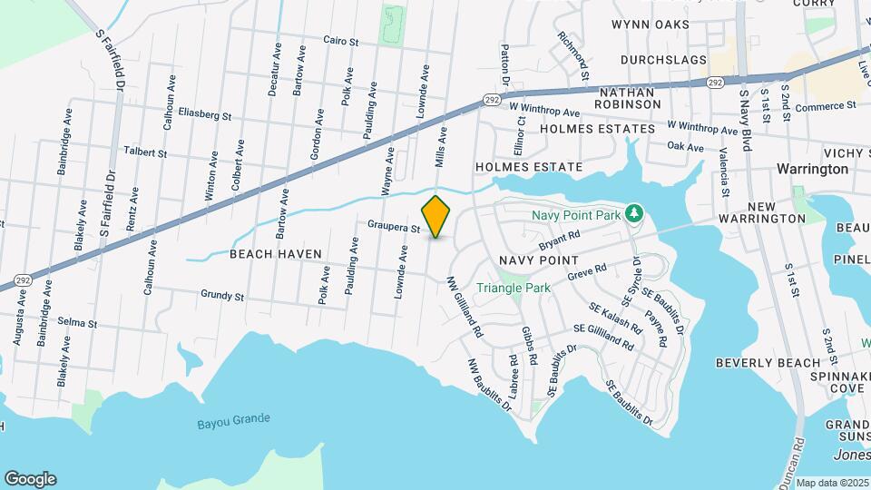 610 Mills Ave Mapa y Detalles de la Ubicación
