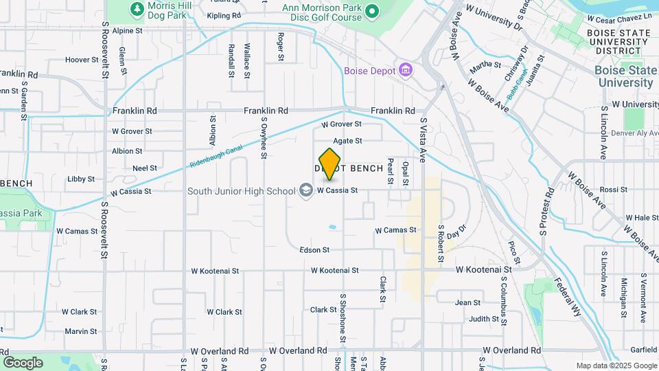 3014 W Cassia St Map and Location Details