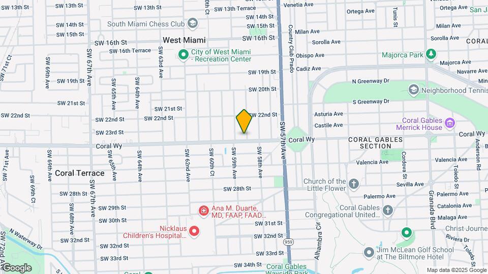 2324 SW 58th Ct Map and Location Details