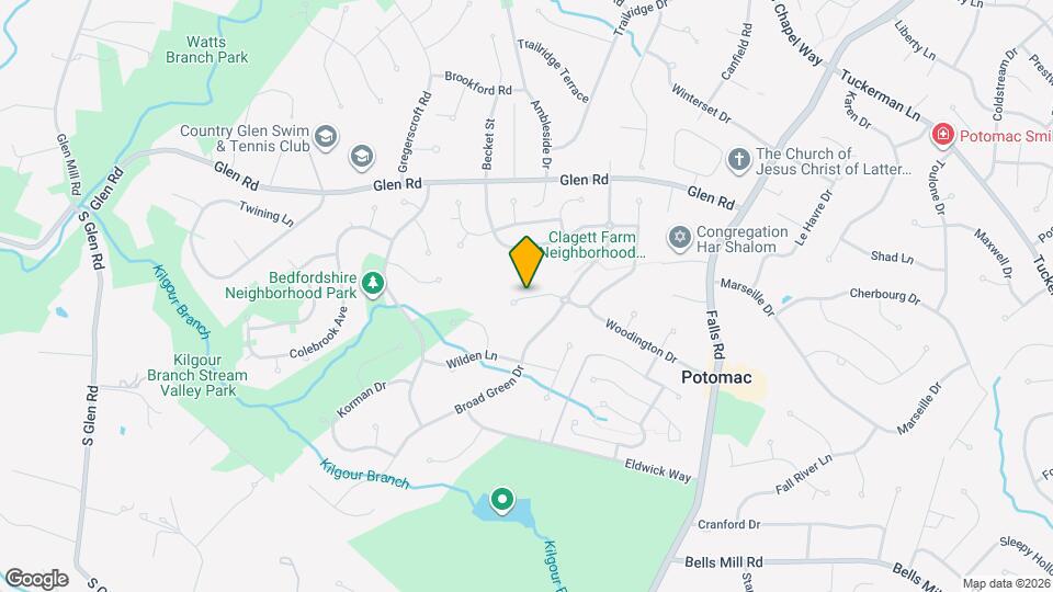 11316 Ridge Mist Terrace Map and Location Details