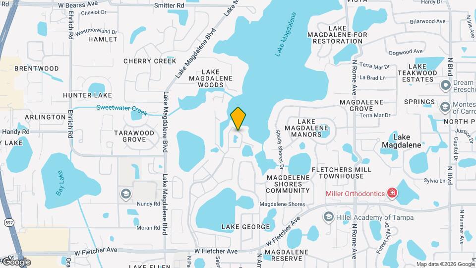 13753 Orange Sunset Dr Mapa y Detalles de la Ubicación