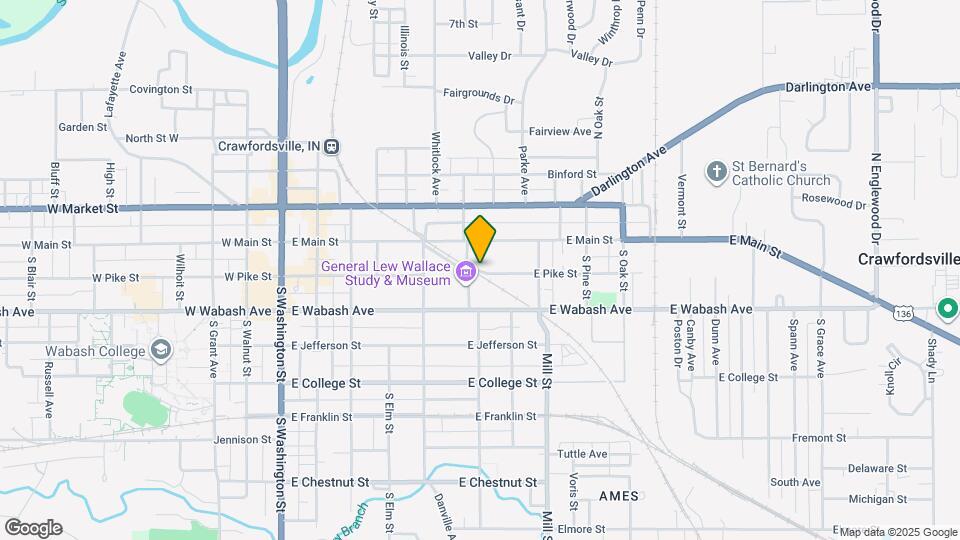 612 Wallace Dr Map and Location Details