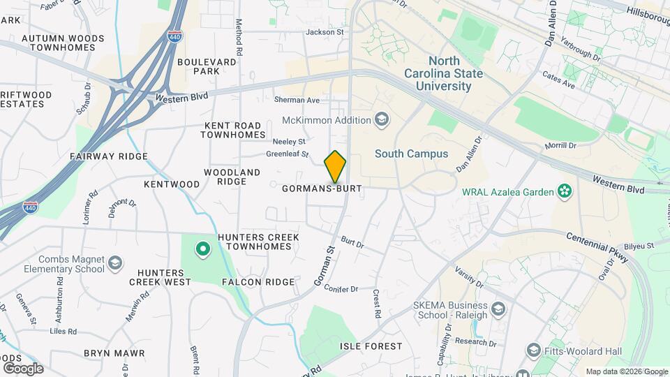 3805 Marcom St Map and Location Details