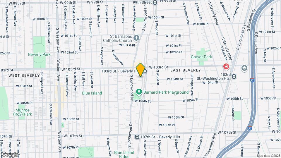 10340 S Walden Pkwy Map and Location Details