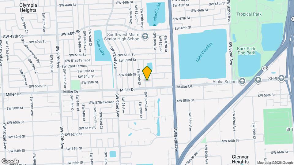 5501 SW 89th Ave Map and Location Details